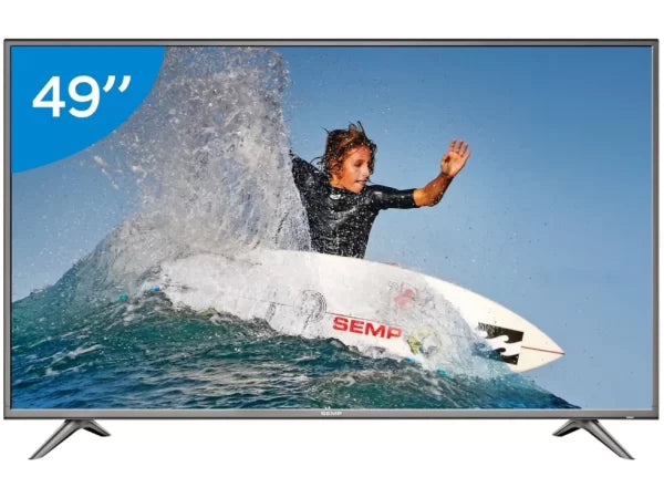 Tela Display Smart Tv 4K Led 49” Semp Sk6200