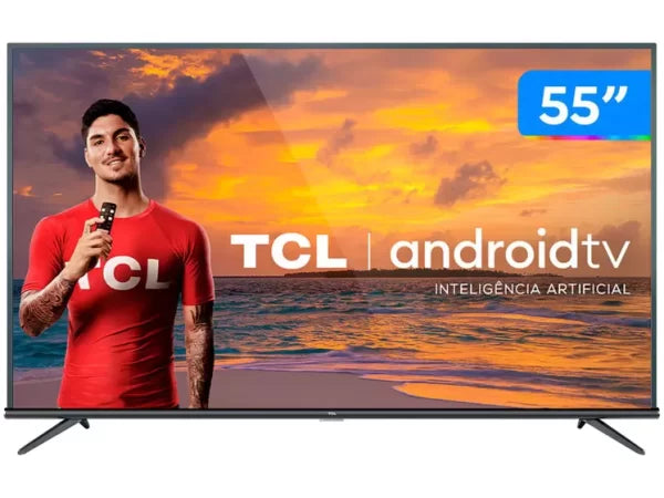 Tela Display Smart Tv Tcl 55″ Led 4K Uhd 55P8M